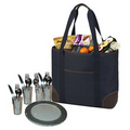 Large Insulated Picnic Tote for Four
